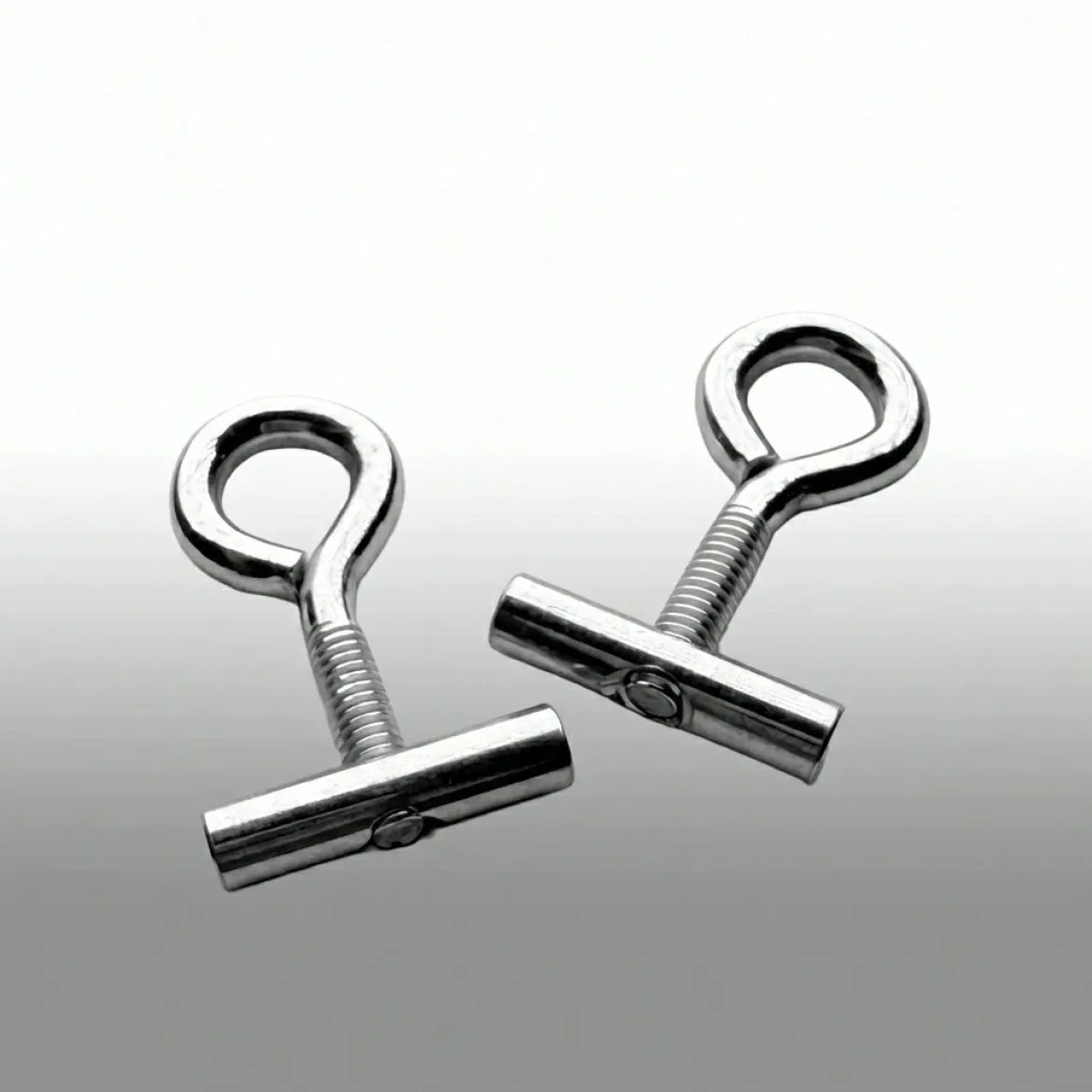 040parts 8 mm Kederstopper mit Ösenschraube - Set von 2