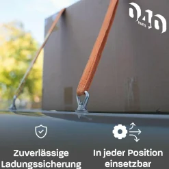 040 Parts VW T5/T6 Edelstahl Zurrösen - Set von 4
