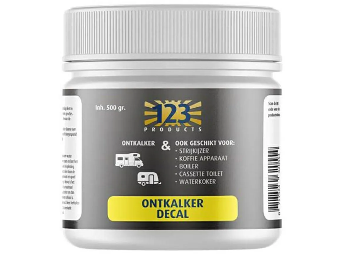 123 Products Decal Entkalker