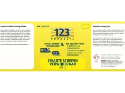 123 Products schwarze Streifenentferner
