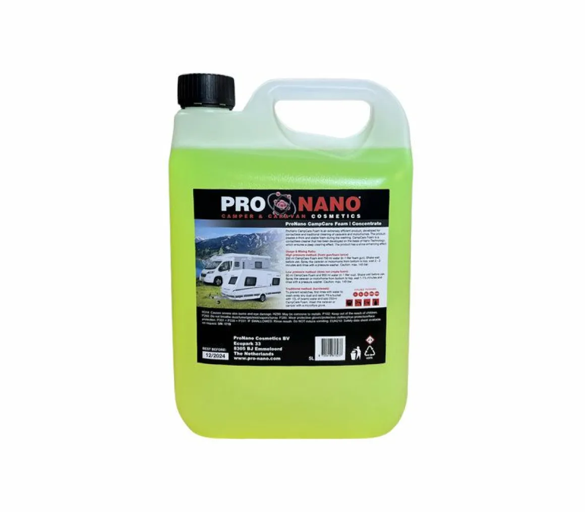 ProNano CampCare Foam 5 Liter Wohnmobil- und Wohnwagen-Shampoo