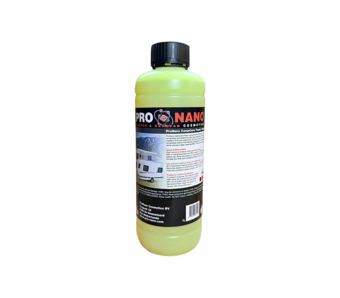 ProNano CampCare Foam 1 Liter Wohnmobil- und Wohnwagen-Shampoo