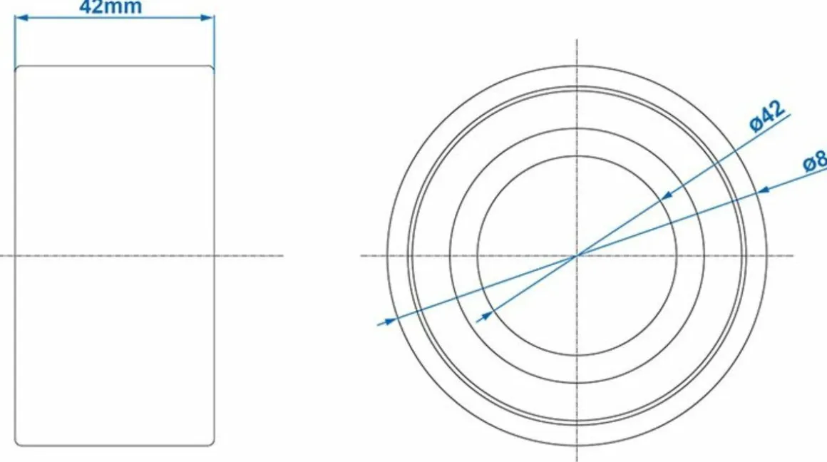 ProPlus AL-KO Kompaktlager - 42/80x42 mm