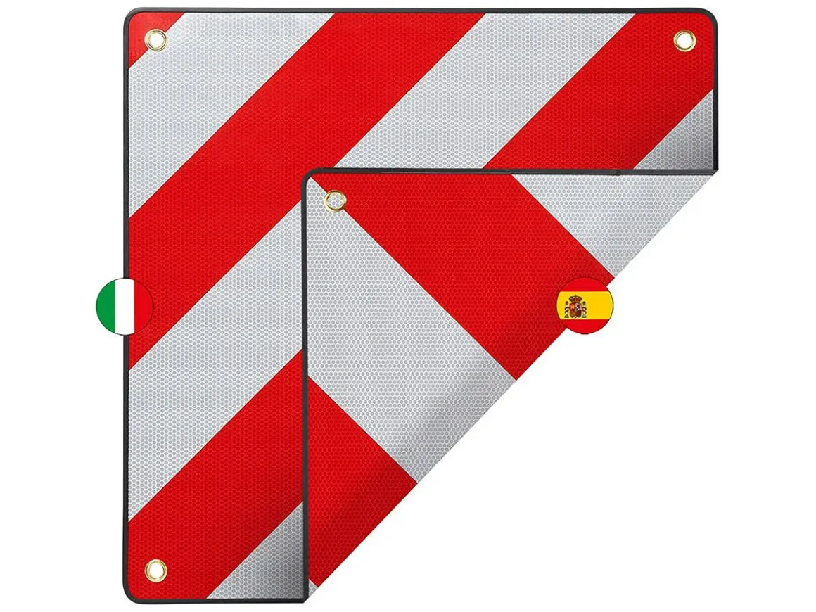 ProPlus Aluminium Warnschild - Italien/Spanien