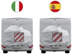 ProPlus Aluminium Warnschild - Italien/Spanien