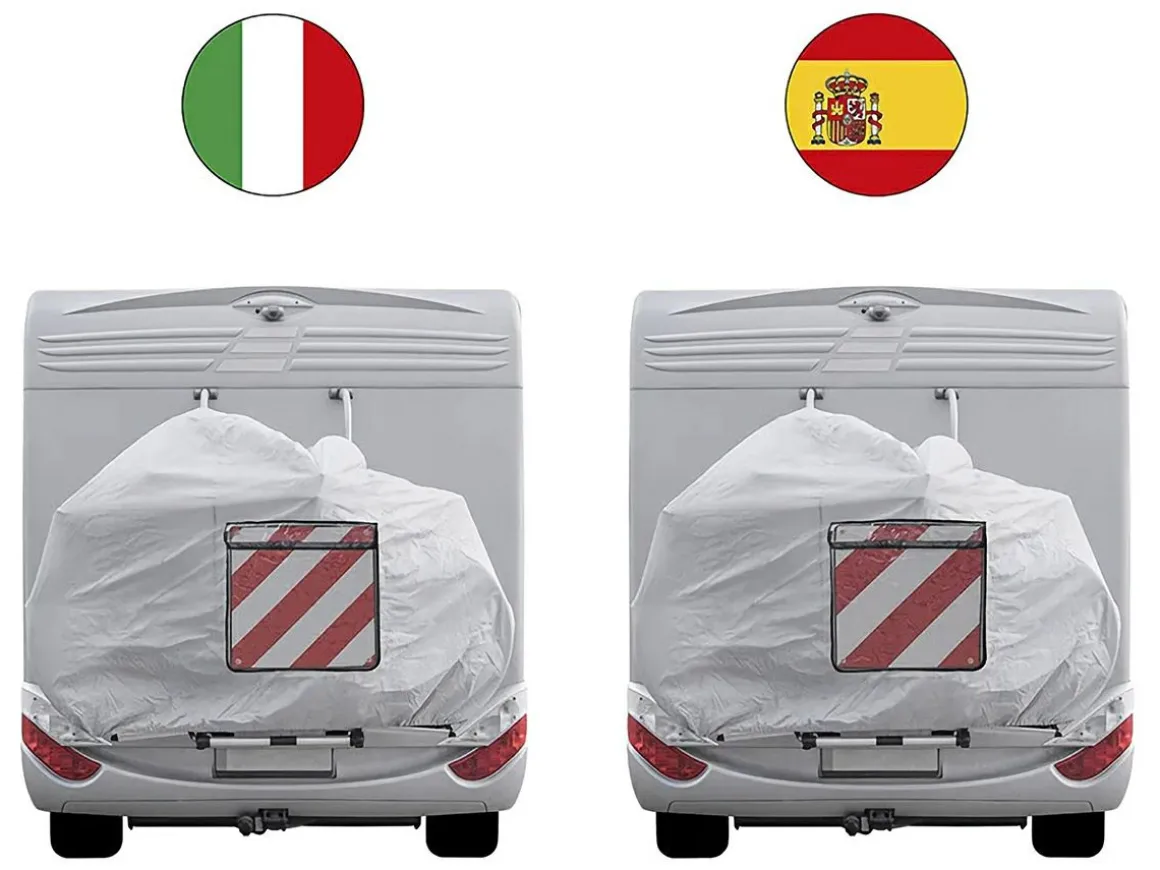 ProPlus Aluminium Warnschild - Italien/Spanien