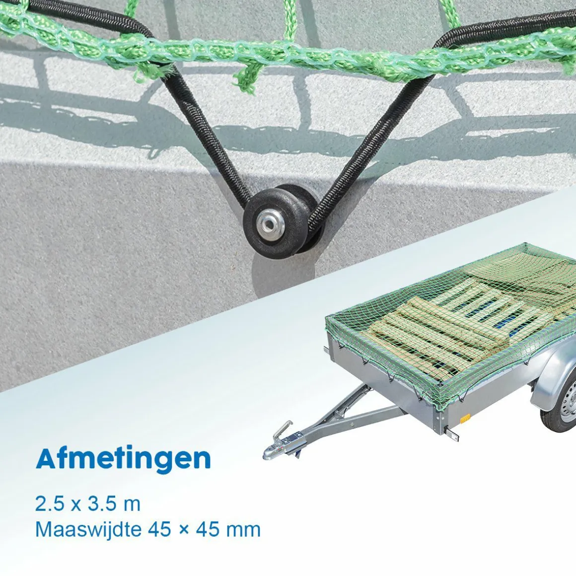 ProPlus Anhängernetz - 200 x 350 cm