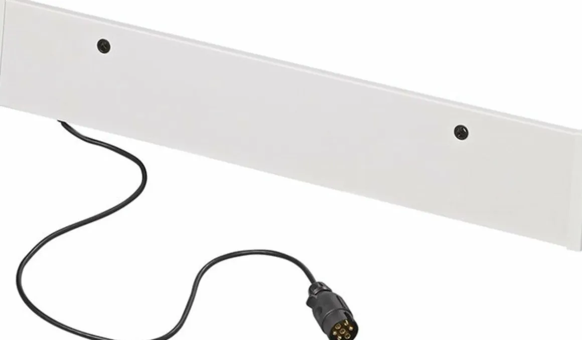 ProPlus 80 cm Beleuchtungstafe - 1 Meter 7-poliges Kabel