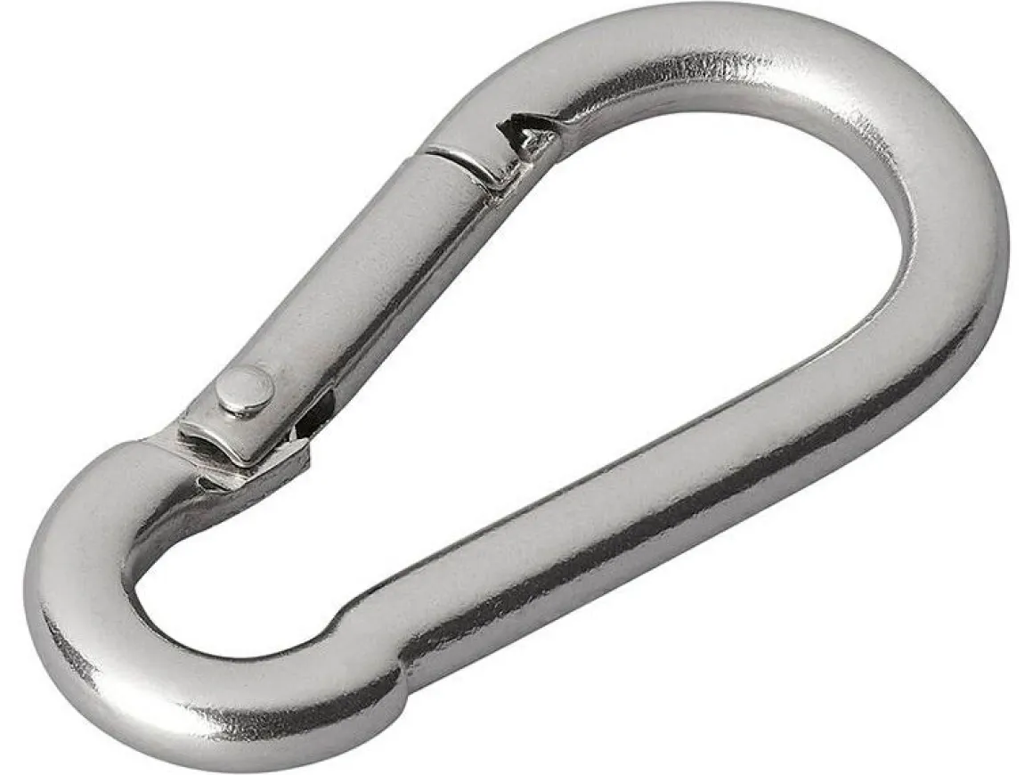 ProPlus Edelstahl Karabinerhaken - 50 mm