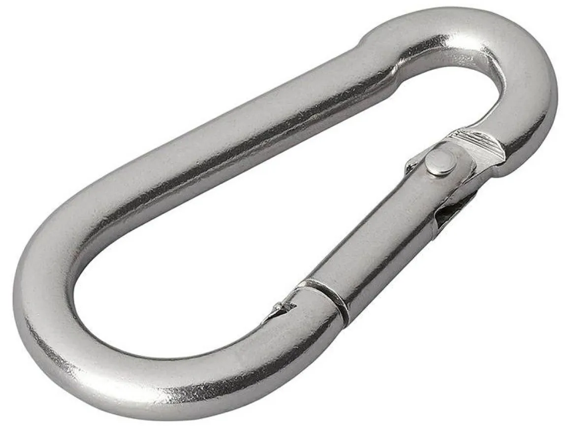 ProPlus Edelstahl Karabinerhaken - 50 mm