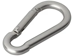 ProPlus Edelstahl Karabinerhaken - 80 mm