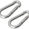 ProPlus Edelstahl Karabinerhaken - 60 mm