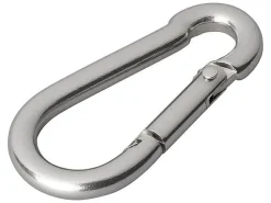 ProPlus Edelstahl Karabinerhaken - 60 mm