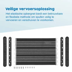 ProPlus Elastisches Aufbewahrungsnetz - 40x26,5 cm