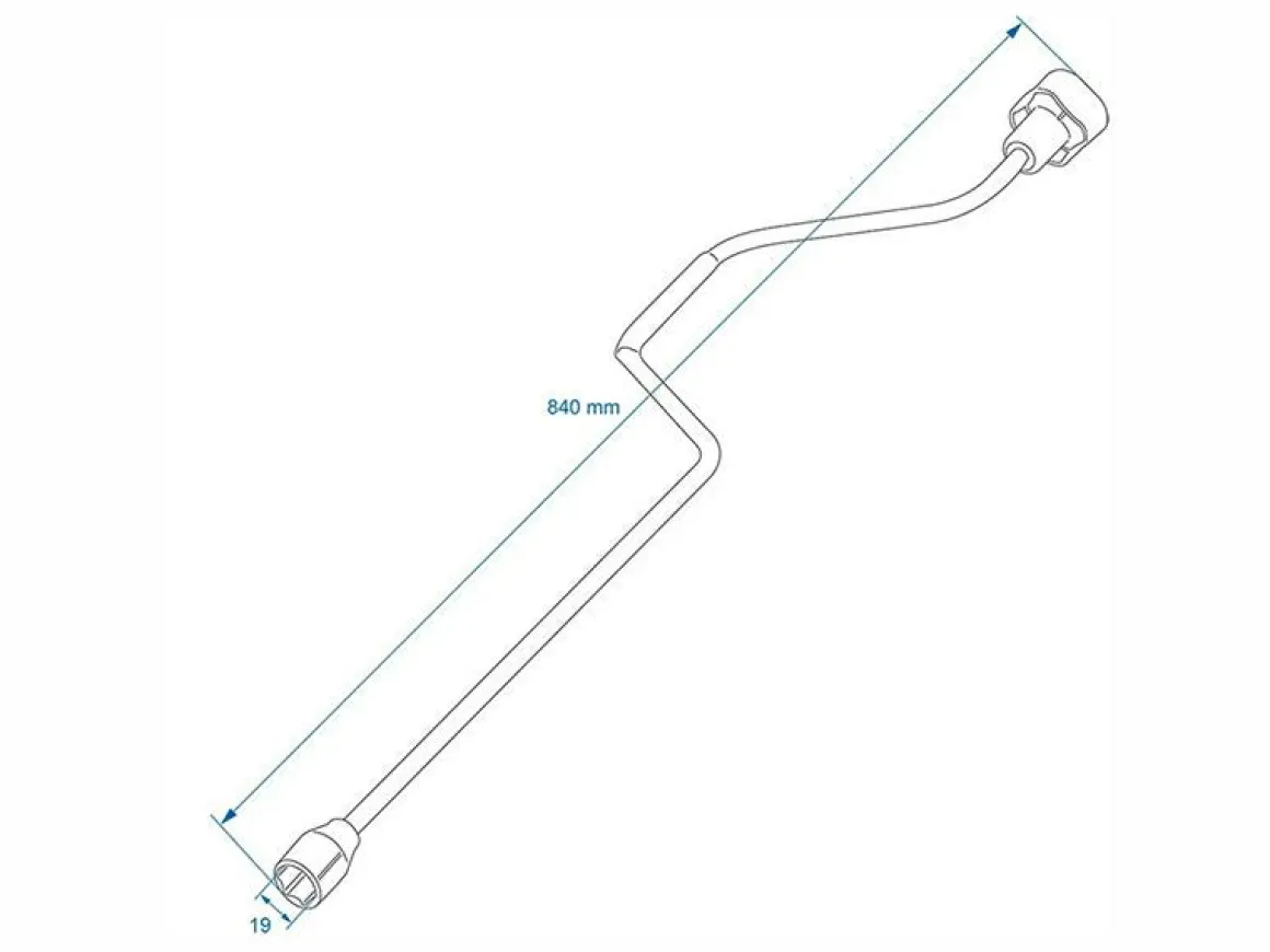 ProPlus Handkurbel