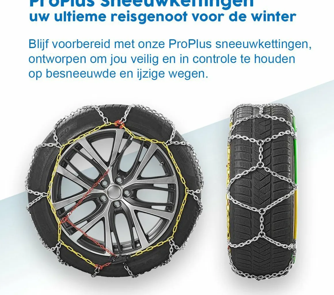 ProPlus KNN95 Schneeketten - 9 mm Stahlglieder