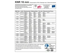 ProPlus KNR274 Schneeketten - 16 mm Stahlglieder