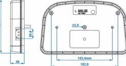 ProPlus 43-LED 6 Funktionen Rückleuchte - Links