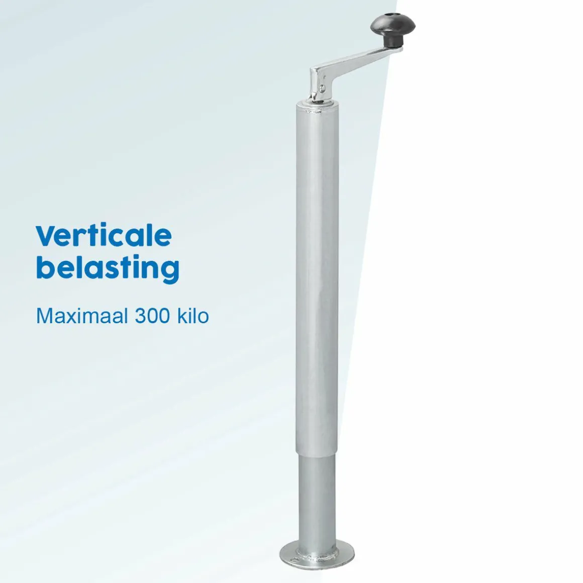ProPlus Ø48 mm ausdrehbare Abstellstütze - 40 x 65 cm