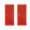 ProPlus rechteckig selbstklebend Reflektor - Red