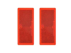 ProPlus rechteckig selbstklebend Reflektor - Red