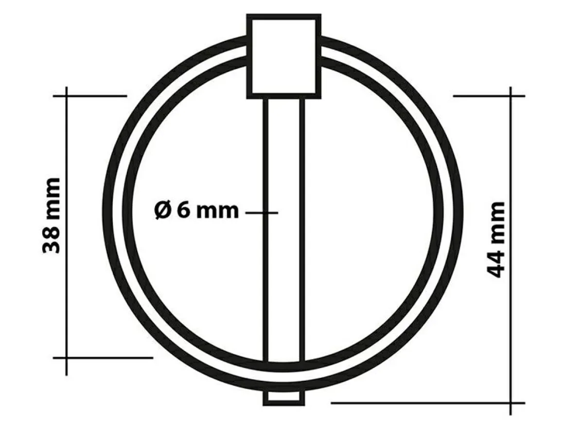 ProPlus Sperrstift - 6 mm
