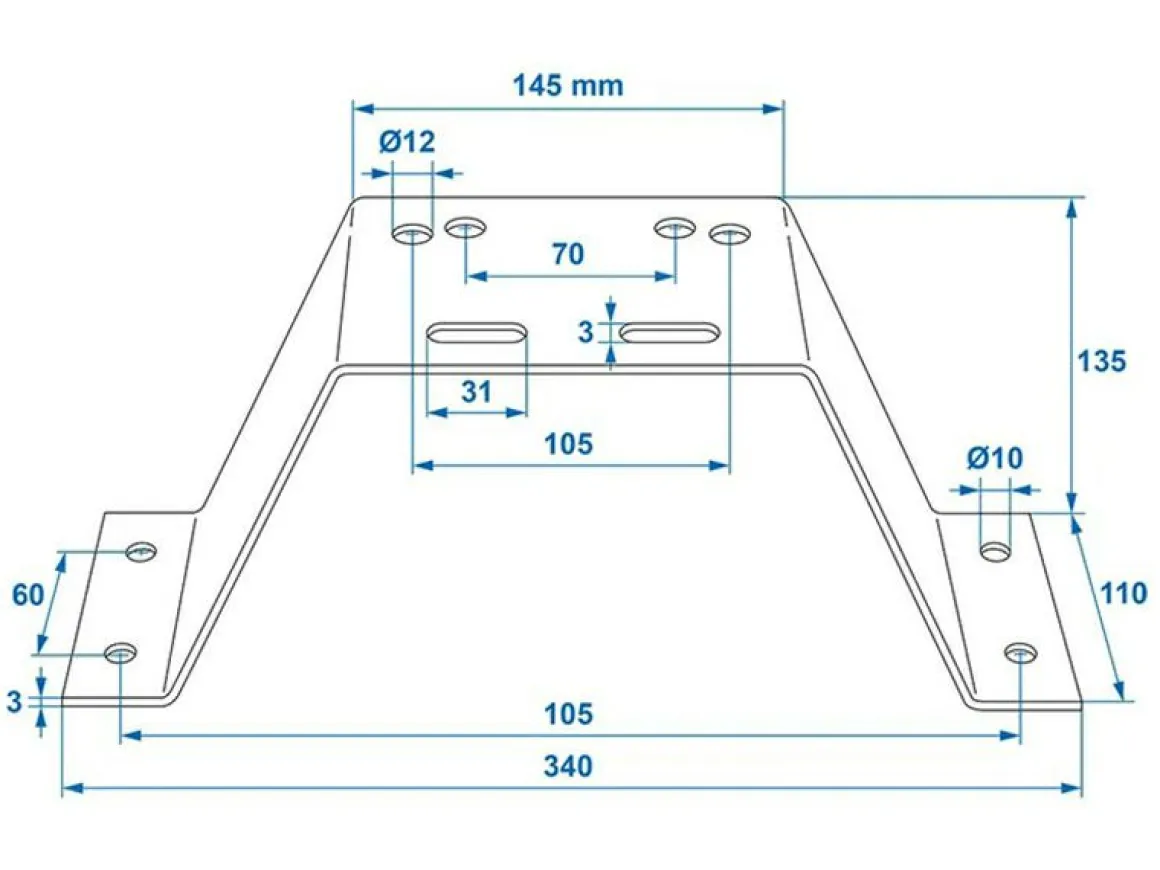 ProPlus universell Ersatzradhalter