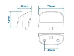 ProPlus 12/24 Volt LED Kennzeichenleuchte