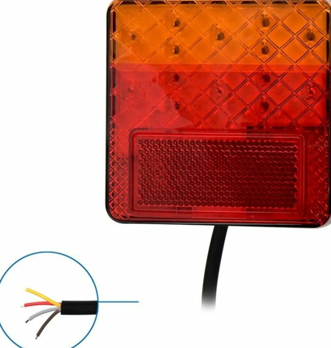 ProPlus 12/24 Volt LED Rückleuchte - 4 Funktionen