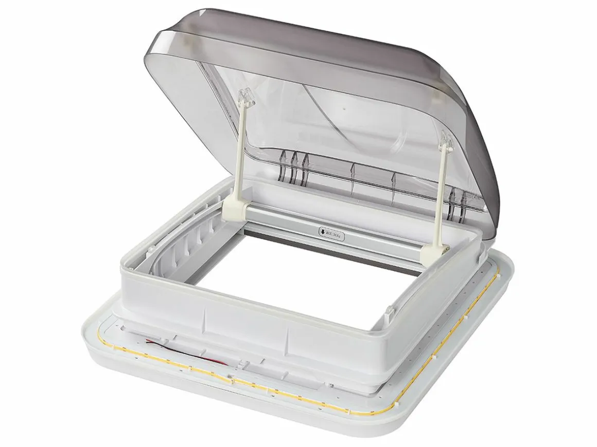 ProPlus 40 x 40 cm Dachluke mit LED-Beleuchtung