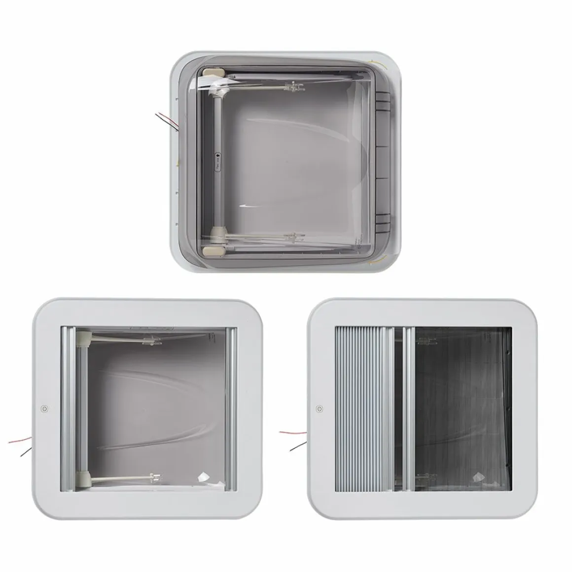 ProPlus 40 x 40 cm Dachluke mit LED-Beleuchtung