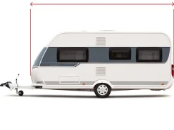 ProPlus 366 - 427 x 235 cm Luxe Wohnwagen Schutzhülle