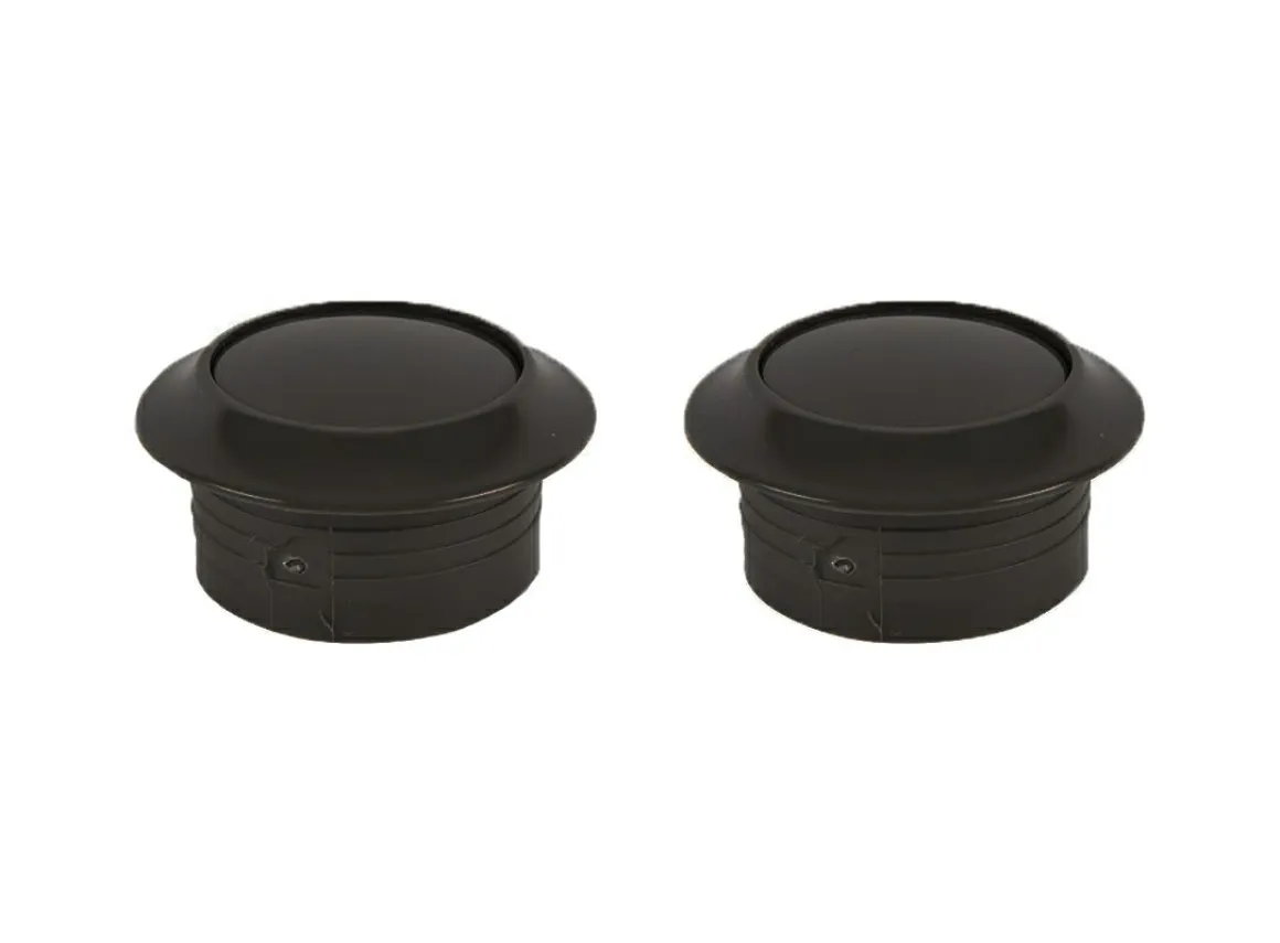 Push-Lock Knöpfe - Black