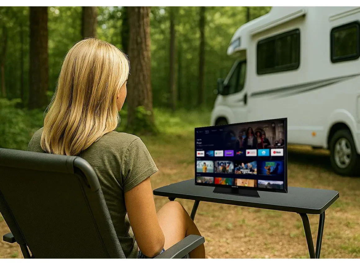 Quantis 24“ 12V LED Android Fernseher