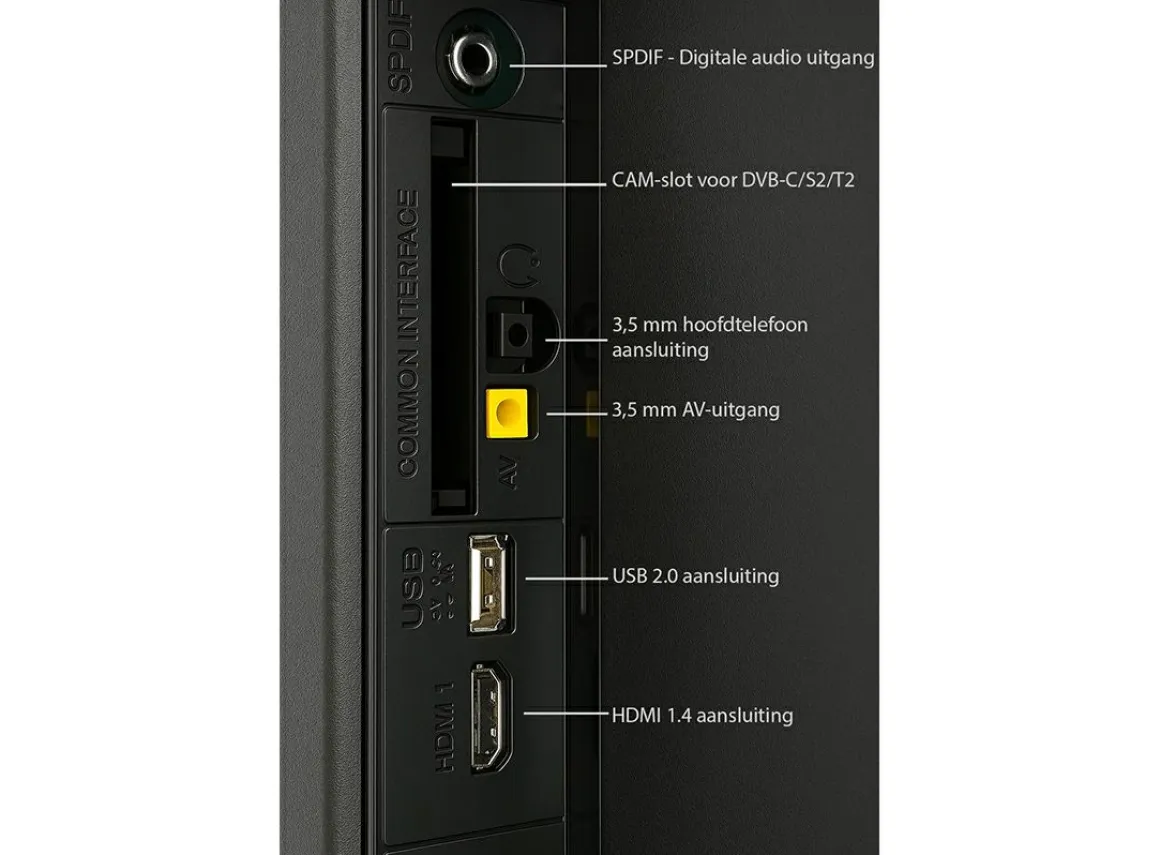 Quantis 24“ 12V LED Android Fernseher