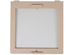 Rahmen mit Fliegengitter und Verdunkelung - Beige
