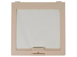 Rahmen mit Fliegengitter und Verdunkelung - Beige