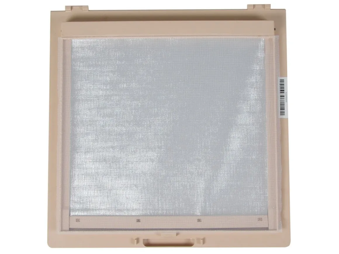 Rahmen mit Fliegengitter und Verdunkelung - Beige