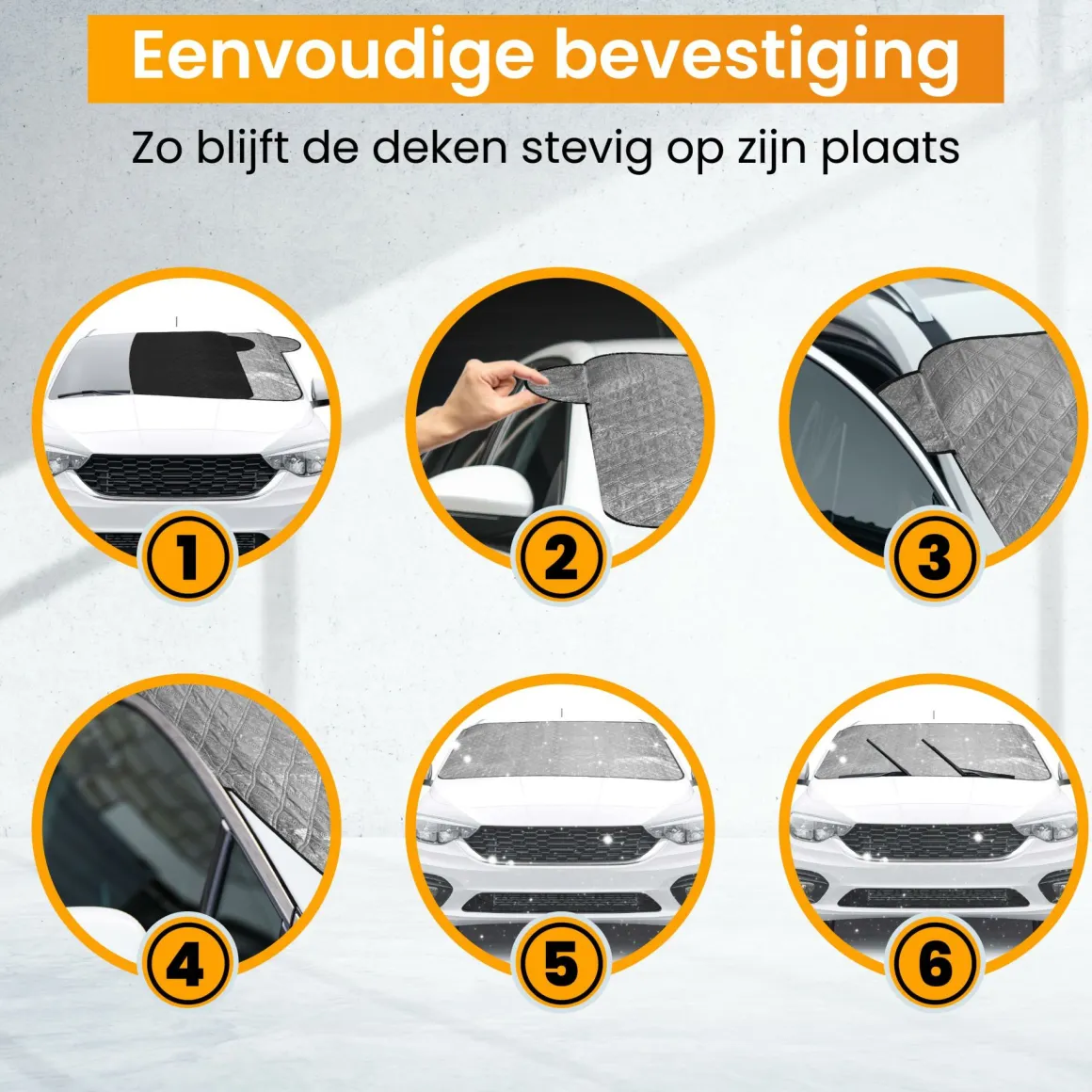 R2B Anti-Frost Abdeckung Auto Frontscheibe – Eisschutzdecke