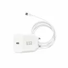 R2B 2 Meter Weißes USB-C Kabel mit USB-C Ladegerät