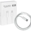 R2B 1 Meter Weißes USB-C zu Lightning Kabel