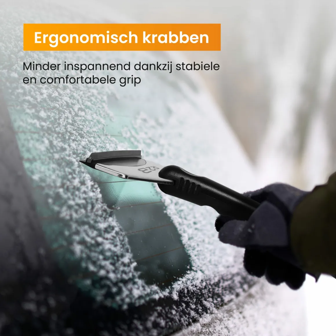R2B Robuster Eiskratzer Auto – Extra Breit