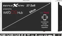 Reflexion LDDX27IBT Smart TV LED Fernseher