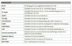 Reflexion LED2425 Camping LED TV Fernseher