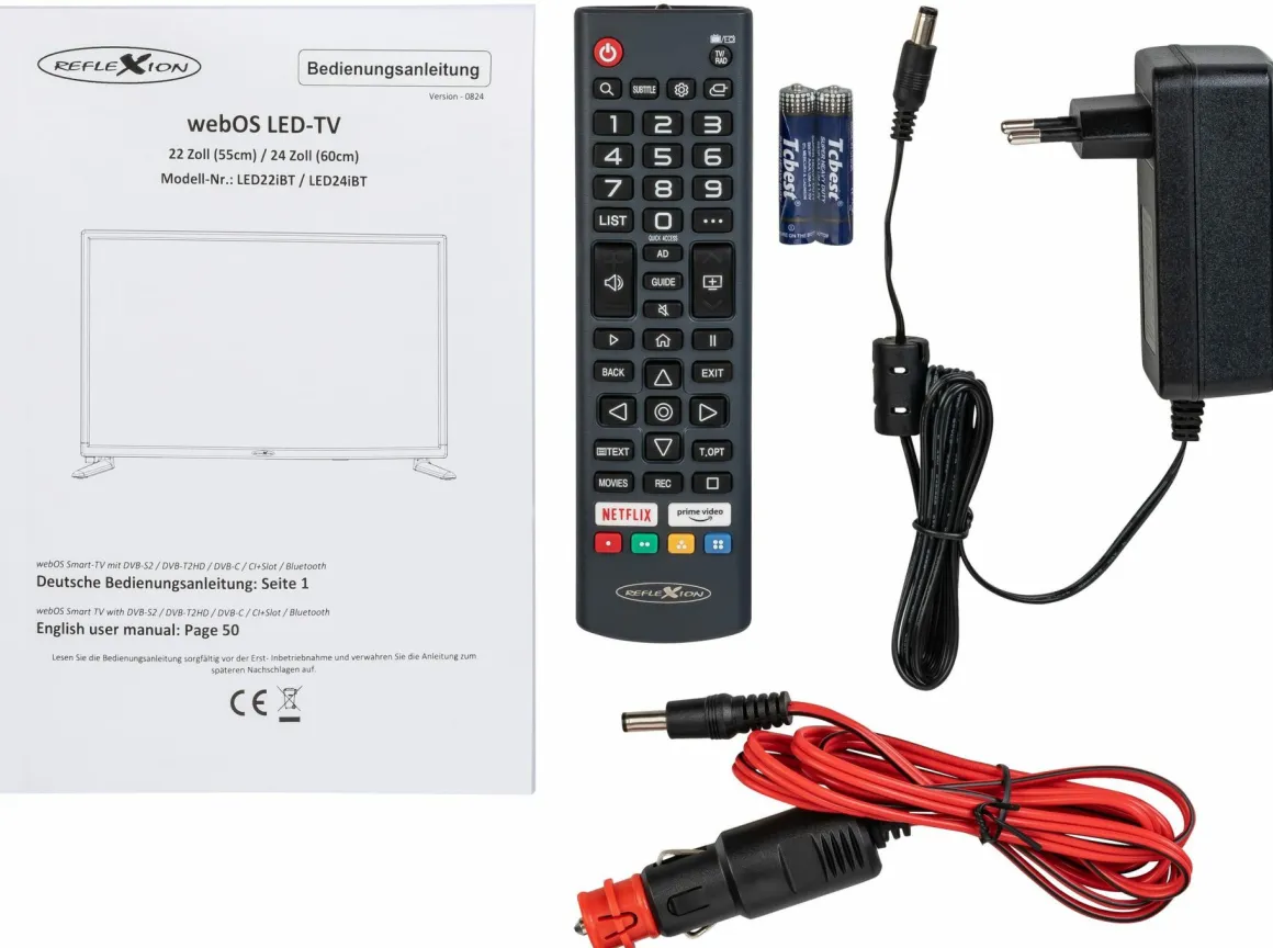 Reflexion LED24IBT Camping Smart TV LED Fernseher