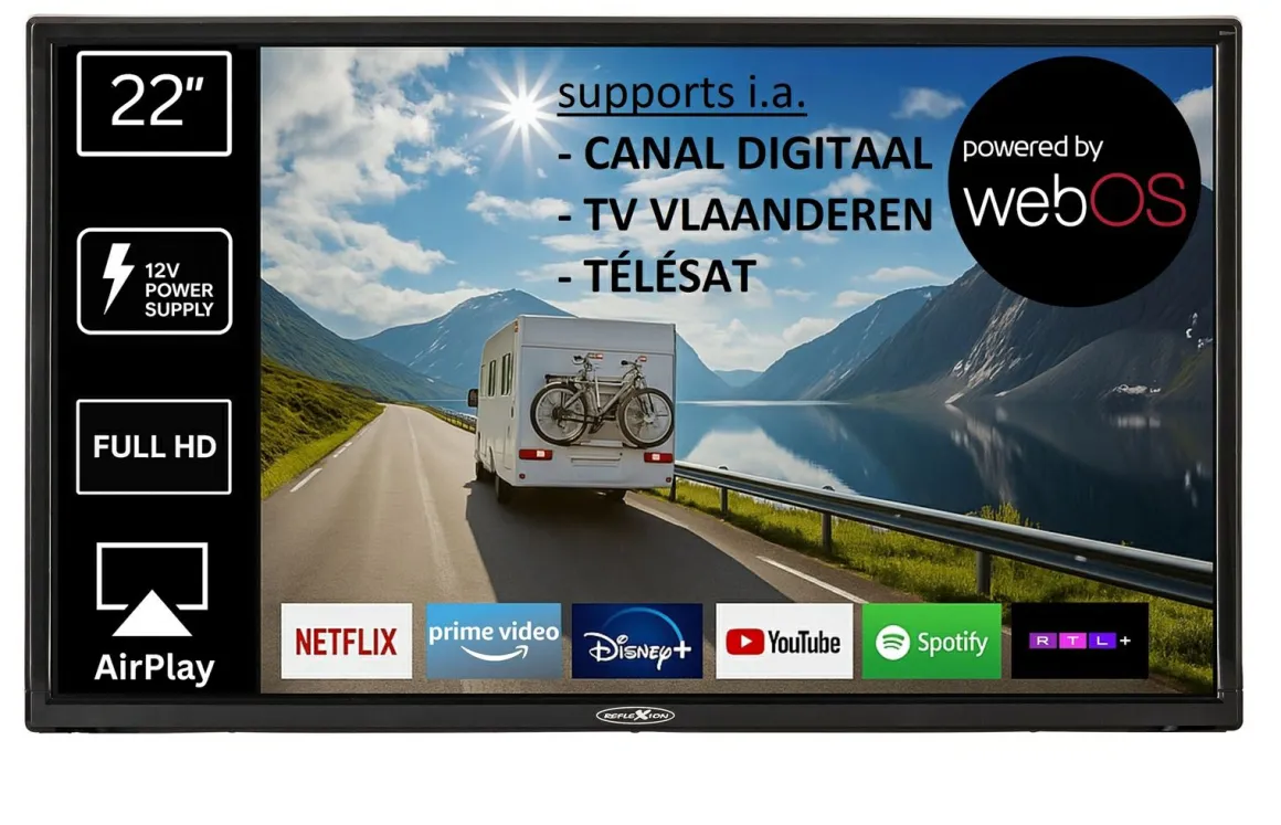 Reflexion LED22IBT Camping Smart TV LED Fernseher