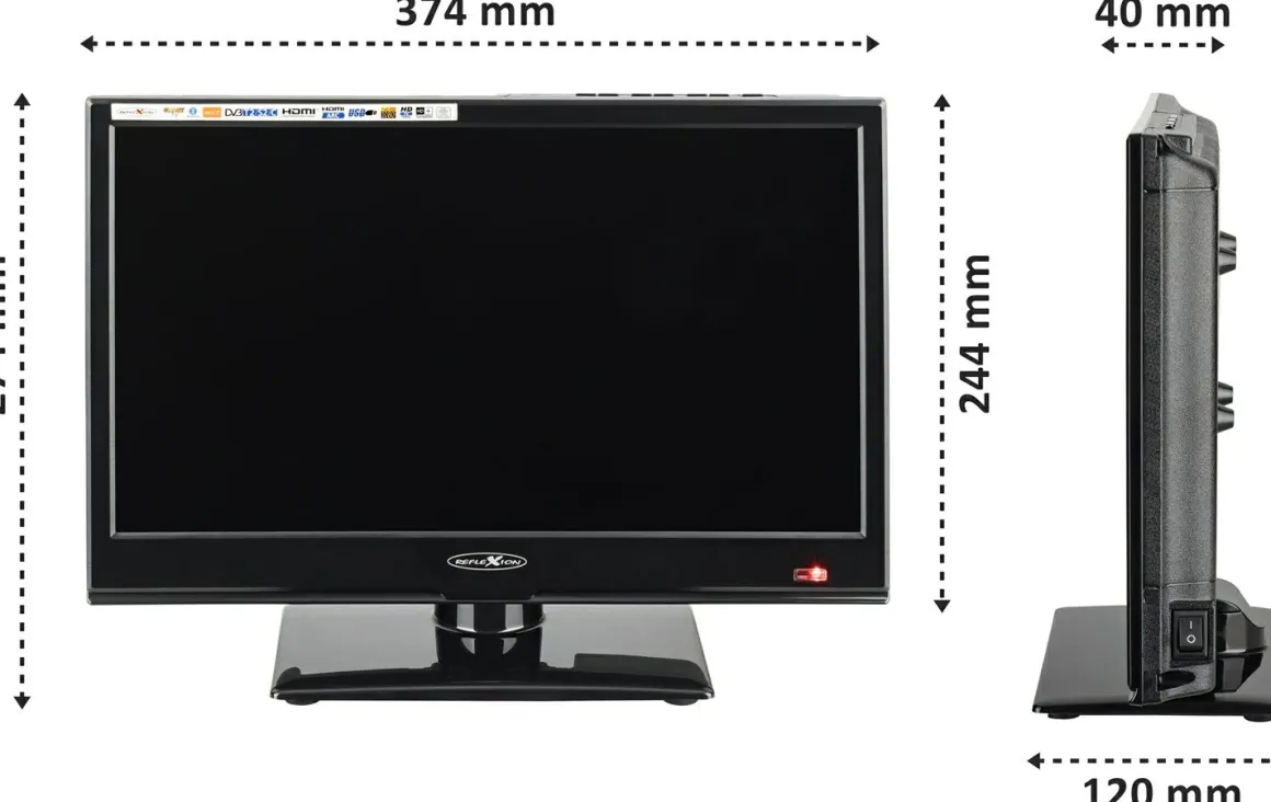 Reflexion LEDW16iBT Camping Smart TV LED Fernseher