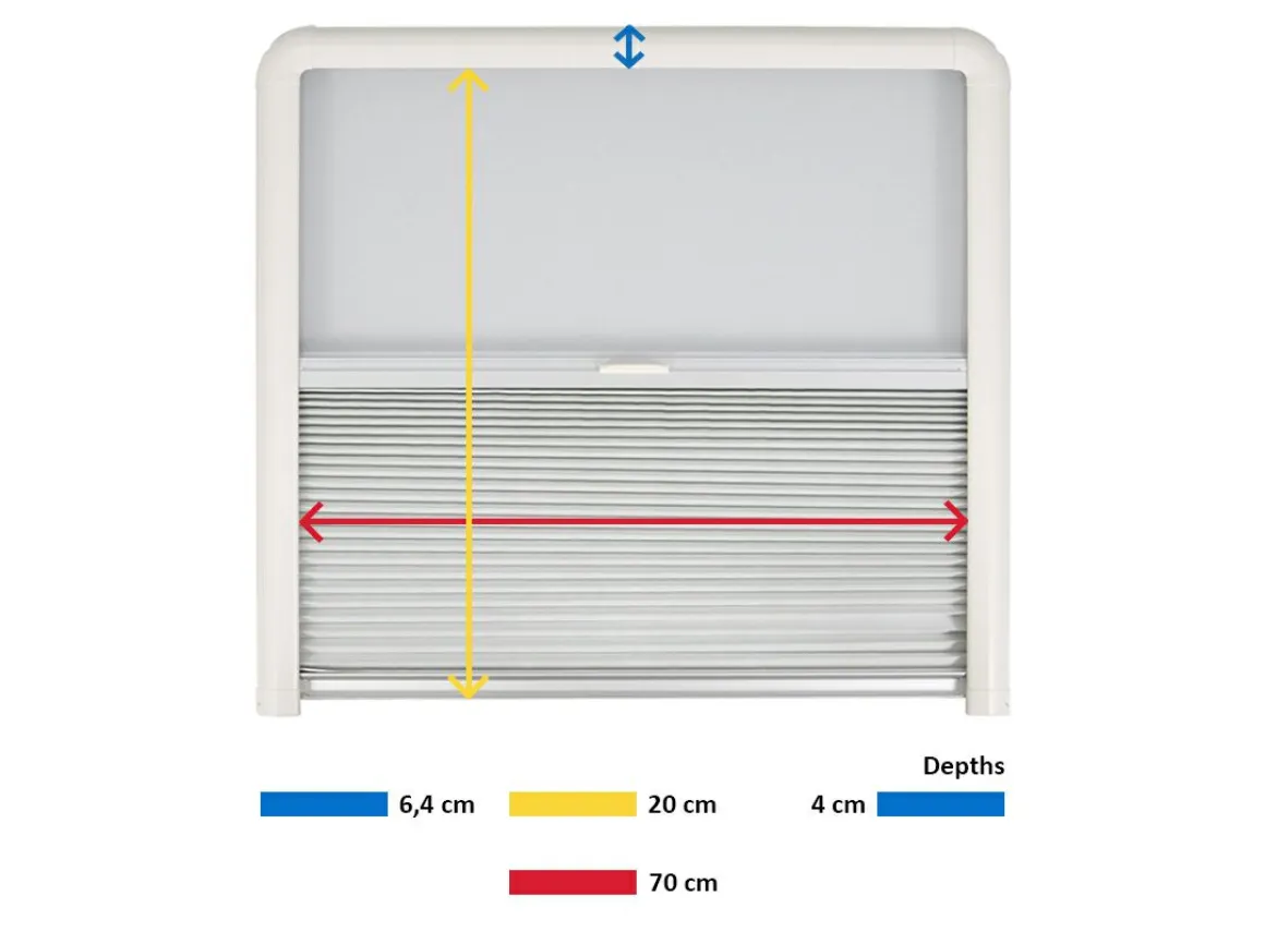 Remis Remiflair IV Kombirollo – 70 x 20 cm