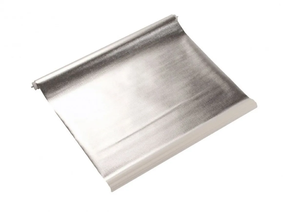 Remis Remisun Cream/Silver Verdunkelung Rollo - 127 x 60 cm