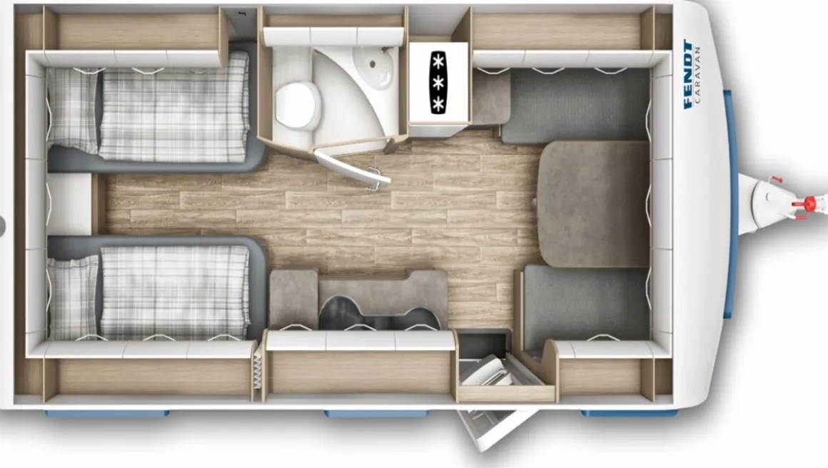 Rosalie Fendt Bianco Activ 515 SGE 2021-2022 Teppich - Beige